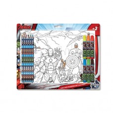 Set Marvel  Avengers de colorat 18 piese